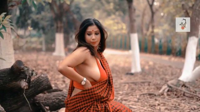 Nandita Saree 1 Naari Magazine Uncut 2021 Solo Hot Video